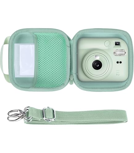 Amazon.com : Fujifilm Instax Mini 12 Camera Case - Mint Green